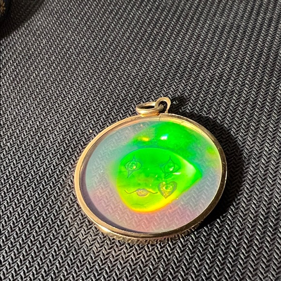 Jewelry - Rare Holygram Mime Gold Pendant